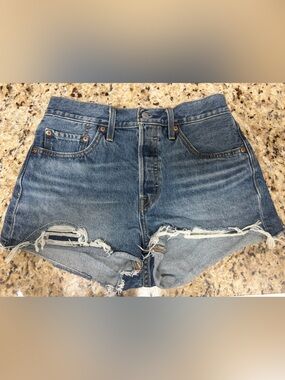 Levi’s 501 Denim Shorts - Blue